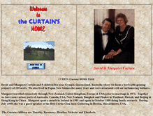 Tablet Screenshot of curtain.spiderweb.com.au